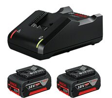 BOSCH 1600A019S0 / Štartovacia sada / 2x GBA 18V 4.0Ah + GAL 18V-40