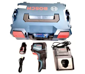 BOSCH GIS 1000 C / Aku Termodetektor / 12V / 1.5Ah / Merací rozsah -40-1 000°C / Presnosť merania +- 1°C