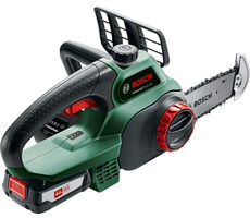 BOSCH UniversalChain 18 - 1x 2.5 Ah / Aku Reťazová píla / 18V / 2.5Ah / dĺžka lišty 20 cm