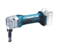 Makita DJN161Z / Aku nožnice na plech / 18V / 1.900 z-min / zdvih 7 mm / výkon až 2.5 mm / bez Aku