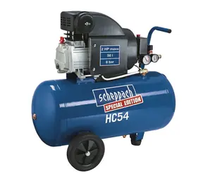 Scheppach HC 54 / Olejový kompresor / 230V / 220 lm / Tlak 8 bar / 1500W