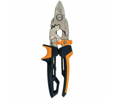 Fiskars PowerGear 1027212 Nožnice na plech krátke ostrie / prevodové / dĺžka čepele 35 mm