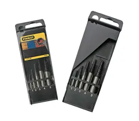 Stanley STA57000 / Vyťahováky zalomených skrutiek / priemer 1-2-3-4-5mm / 5ks