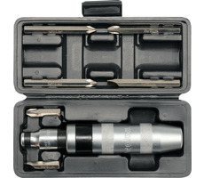 YATO Skrutkovač úderový kovový s príslušenstvom 7 ks box