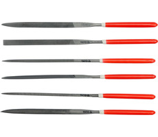 YATO Sada pilníkov ihlových 3x140 mm 6 ks