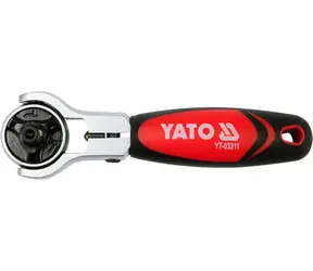 YATO YT-03311 Račňa 1|4" s otočnou hlavou 115 mm