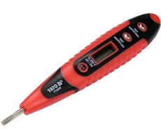 YATO YT-28630 Skúšačka napätia / AC & DC / 12-250V / 3 x LR41