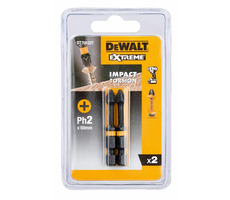 DeWalt DT70532T / sada bitov Impact Torsion Extreme / Ph2x50mm / 2ks