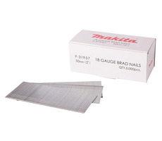 Makita F-31957 Klince nastreľovacie / kaliber 18 / dĺžka 50 mm / 5000 ks