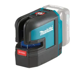 Makita SK106DZ / Krížový Laser / Class 2 / až 35 m (80 ms príjmačom) / 635 nM / presnosť do 10 m +- 3 mm