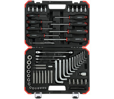 GEDORE RED R68003075 - Sada náradia / 1|4" + 1|2" / 75 ks