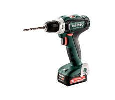 Metabo PowerMaxx BS 12 / Aku Vŕtací skrutkovač / 12V / 2x2.0Ah / 10mm skľučovadlo / 1400 ot-min / 40 Nm
