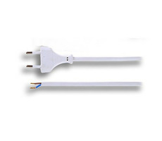 Solight PF10 flexo šnúra 2m plochá biela / 2x 0.75mm2