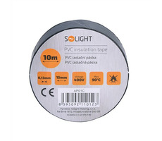 Solight AP01C izolačná páska 15mm x 0.13mm x 10m čierna