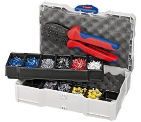 Knipex 97 90 23 Lisovacie kliešte + Lisovací sortiment