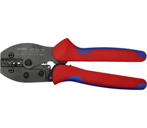 Knipex PreciForce 97 52 38 Lisovacie kliešte 220mm / 0.25 - 6.0 mm2 / AWG 23-10 / Hniezd: 5
