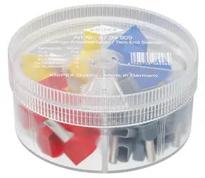 Knipex 97 99 909 Sortimentný box s koncovými dutinkami Twin