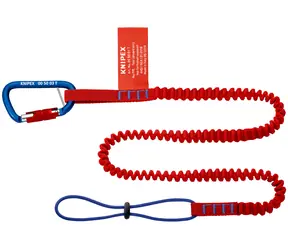 Knipex 00 50 05 T BK Viazací povraz s karabínou