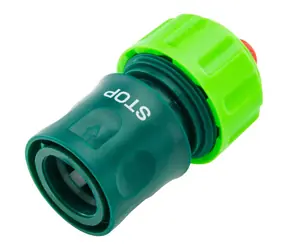 Verto 15G723 rýchlospojka so stopkou 19mm zelená