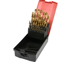 YATO YT-44676 / Sada vrtákov do železa HSS-TiN 25ks / 1-13mm