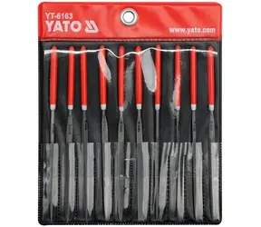 YATO YT-6163 / Sada pilníkov ihlových 3 x 140 mm / 10 ks