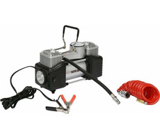 YATO YT-73462 / Kompresor do auta s LED lampou / 250W / DC 12-13.8V / 150 PSI / 60l-m