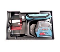 BOSCH GCL 2-15 / Kombinovaný laser / dosah až 15m / rozsah samonivelácie ±4 ° / presnosť +-0.3mm / s Aku a cieľ. doštičkou