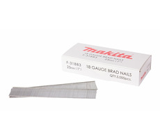 Makita F-31883 kolárske klince 25mm (5000 ks) / dĺžka 25 mm / pre Makita AF505 &amp; DBN500 &amp; AF506