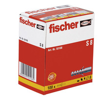 fischer S 8x40 rozperná hmoždinka 100 ks