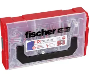 fischer FixTainer - DuoPower &amp; DuoTec + skrutky 200 ks / sada hmoždiniek + skrutky