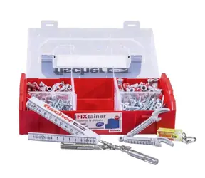 fischer FIXtainer 306 ks / sada hmoždiniek + skrutky