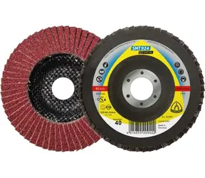 KLINGSPOR 322869 SMT 924 Special / Brúsny lamelový tanier / Zrnitosť 80 / 125mm / Otrvor 22.23mm / CS 912 Y / 1 ks