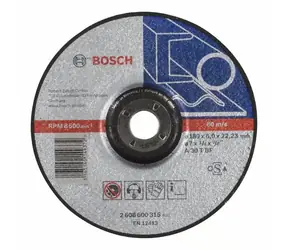 BOSCH Expert for Metal 2608600315 / Hrubovací kotúč profilovaný / 180x22.23 mm / Silné: 6.0 mm