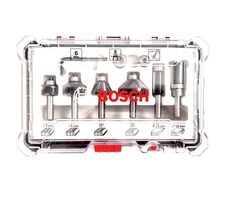 BOSCH 2607017469 / sada fréz vretenom Trim&Edging / Stopky 8 mm / 6 dielna