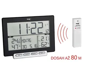 TFA 30.3058.01 - TRINITY Teplomer a vlhkomer s bezdrôtovým senzorom