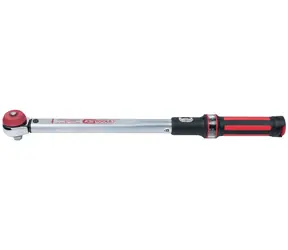 KS Tools ERGOTORQUE Momentový kľúč s račňovou hlavou / prestavetný / 1|2" / 40-200 Nm