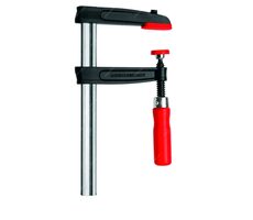 Bessey TPN16BE / Skrutková svorka z temperovanej liatiny s drevenou rukoväťou / 160 x 80 mm / upínacia sila až 5500 N