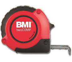 BMI twoCOMP PT14 3m / Meter zvinovací 3m / Šírka pásky: 16 mm / opaskový klip