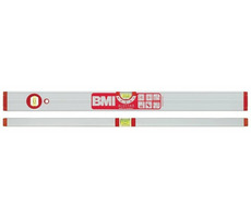BMI 694100E Alustar 100 cm / hliníková vodováha / Dĺžka: 100 cm / Presnosť: 0.5 mm-m / Počet libel: 2
