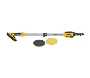 DeWalt DCE800N / Aku brúska na sadrokartón / 18V / 700-1200 ot-min / Priemer kotúča 225 mm / bez aku