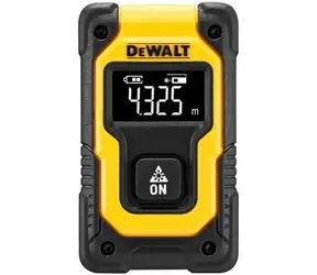DeWalt DW055PL / Laserový diaľkomer / Presnosť: +-6.0 mm / dosah až 15 m / batéria Li-Ion 3.7V
