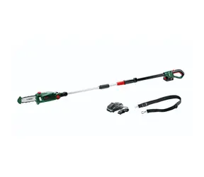BOSCH UniversalChainPole 18 / Aku prerezávacia píla / 18V / Lišta: 20cm / Dĺžka: 210-260 cm / 1x 2.5Ah / nabíjačka