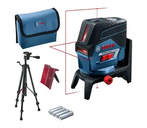 BOSCH GCL 2-50 C + držiak RM2 + statív BT150 / Kombinovaný laser / dosah až 20m / presnosť +-0.3mm