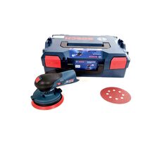 BOSCH GEX 12V-125 Professional / Aku excentrická brúska / 12V / 125mm / bez Aku / L-BOXX / príslušenstvo