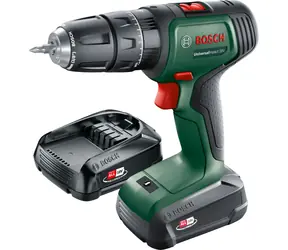 BOSCH UniversalImpact 18V / Aku vŕtací skrutkovač / 1450 ot-min / 34 Nm / 10mm skľučovadlo / 2x1.5 Ah / kufor