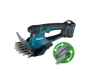Makita UM600DWAEX / Aku nožnice na trávu / 12V / Li- ION / 2x 2.0Ah