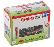 fischer DUOPOWER 5x25 S LD / 2komponentná hmoždinka 25 mm 5 mm / 50 ks