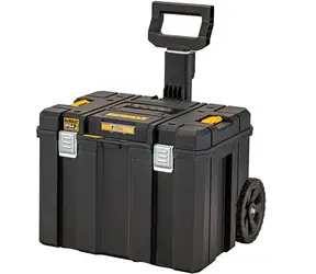 DeWalt DWST83347-1 / TSTAK VIII / Pojazdný kufor s madlom a kolieskami / IP54 / nosnosť 50kg