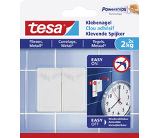 Tesa Powerstrips® 77762 Nalepovací klinec na dlažbu a kov / Nosnosť 2 kg