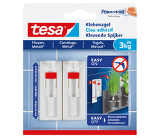 Tesa Powerstrips® 77764 Nalepovací klinec na dlažbu a kov / Nosnosť 3 kg